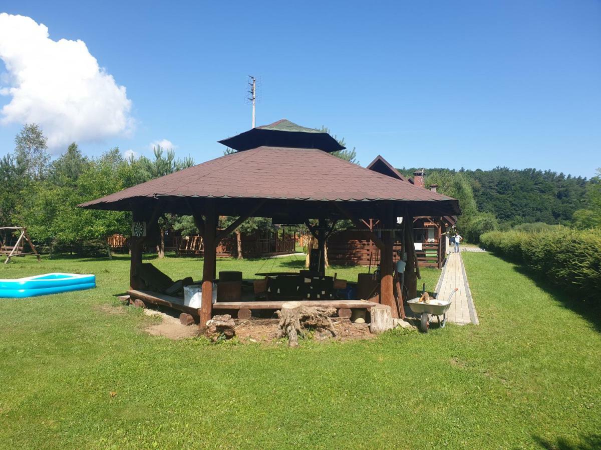 Domki Nad Sanem Lesko Eksteriør bilde